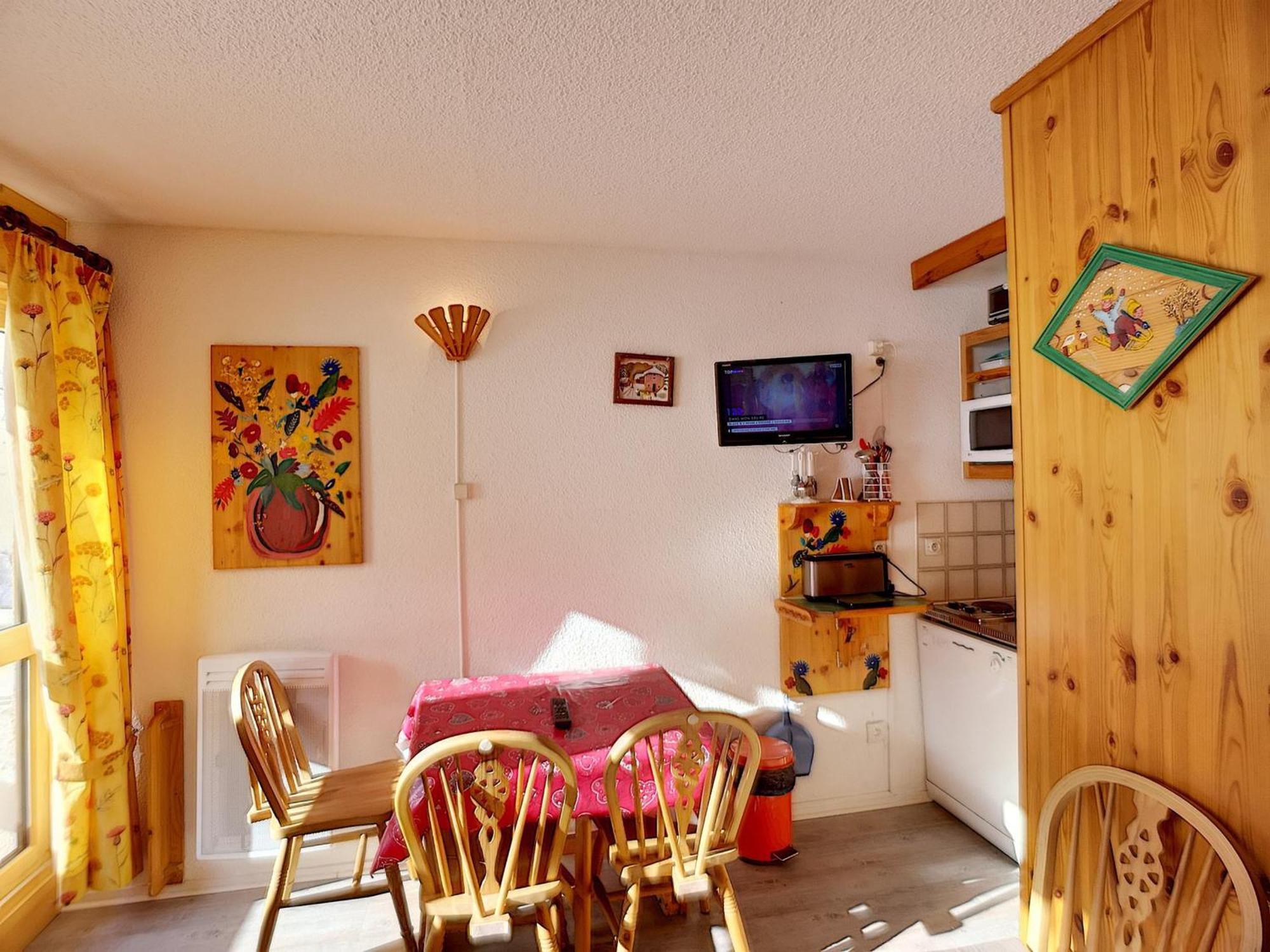 3 Pieces 4 Pers, 30m², Sud, Aux Pieds, Animaux Admis, Parking Gratuit - Fr-1-178-109 Apartment Saint-Martin-de-Belleville